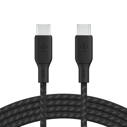 Belkin Cable USB-C to USB-C 100W 2m black - Image 4