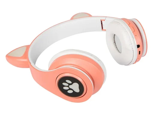 BLOW Wireless headset Bluetooth 5.0 LED for kids pink ears - Image 2