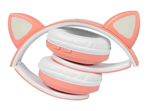 BLOW Wireless headset Bluetooth 5.0 LED for kids pink ears - Image 3