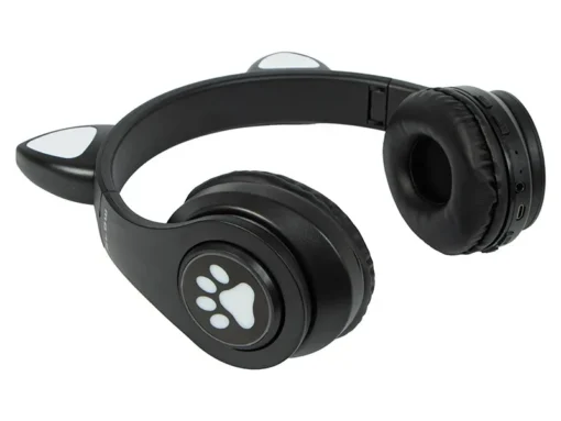 BLOW Wireless headset Bluetooth 5.0 LED for kids black ears - Image 2