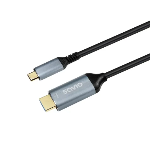 Savio Cable USB-C to HDMI v2.0b, 3m, copper CL-184 - Image 4