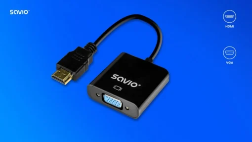 Savio HDMI-VGA adapter AK-75 - Image 5