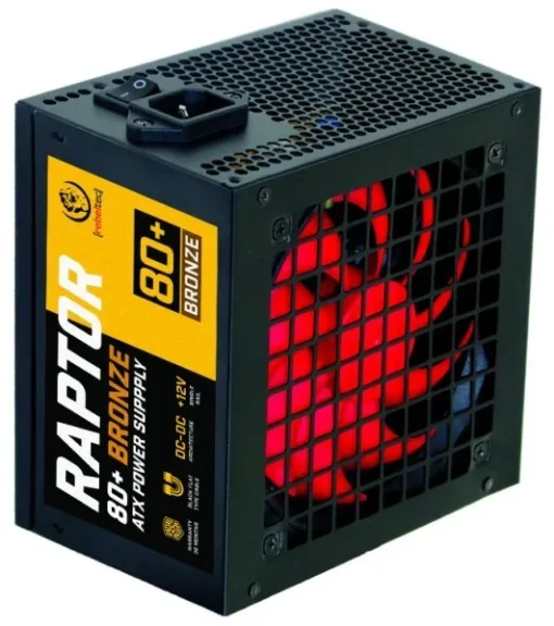 Rebeltec захранващ блок ATX RAPTOR 500W, BRONZE 80+,Single - Image 2