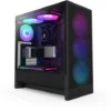 NZXT кутия за компютър NZXT H5 FLOW RGB MIDI TOWER WINDOW