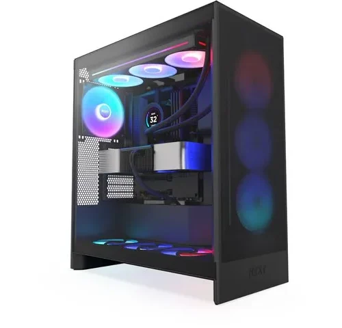 NZXT кутия за компютър NZXT H7 FLOW RGB MIDI TOWER WINDOW