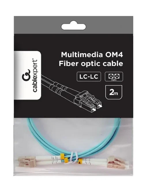 Gembird Multimode cable duplex OM4 50/125, LC/LC, 2m - Image 4