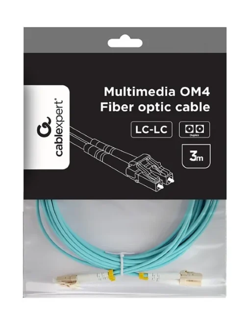 Gembird Multimode cable duplex OM4 50/125, LC/LC, 3m - Image 4