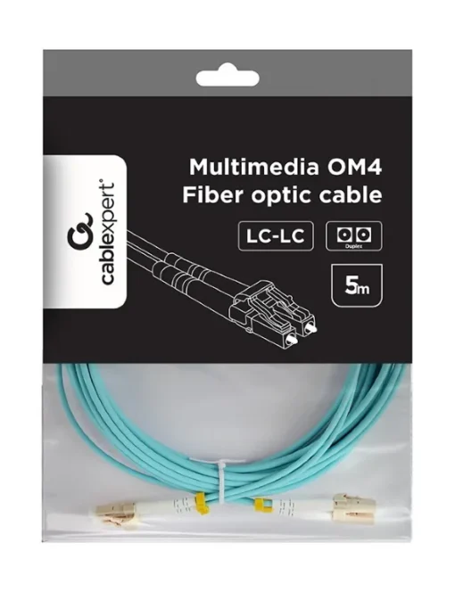 Gembird Multimode cable duplex OM4 50/125, LC/LC, 5m - Image 4