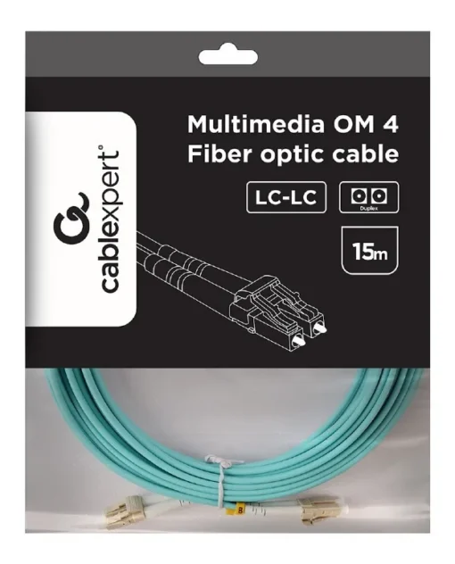 Gembird Multimode cable duplex OM4 50/125,LC/LC,15m - Image 4