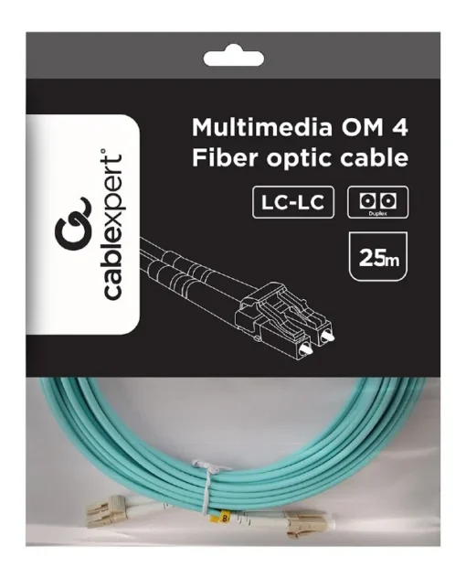 Gembird Multimode cable duplex OM4 50/125,LC/LC,25m - Image 4