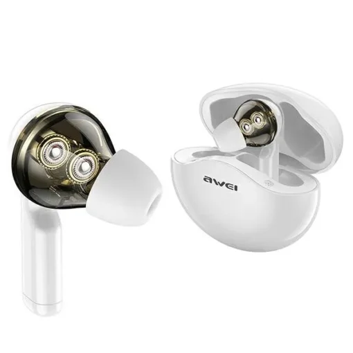 AWEI Bluetooth eraphones TWS T12 white - Image 2