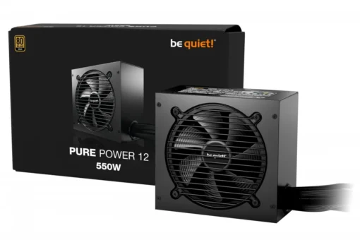 Be quiet! захранващ блок Pure Power 12 550W ATX 3.1 80PLUS GOLD