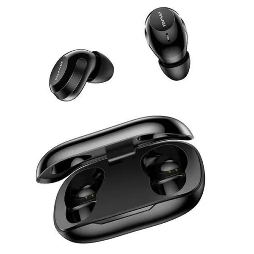 AWEI Bluetooth earphones 5.4 TWS T20 ENC black - Image 2