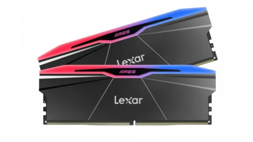 Lexar памет за компютър DDR5 ARES RGB 48GB(2*24GB)/8000 black