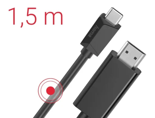 Hama Adapter USB-C to HDMI 4k 1,5m - Image 2