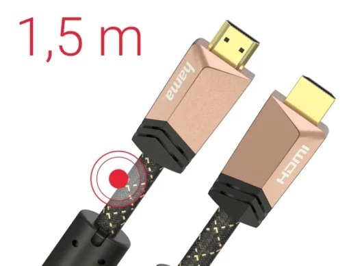 Hama HDMI premium cable 1,5m - Image 2