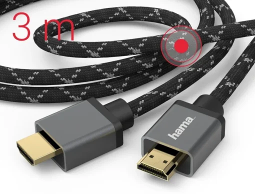 Hama HDMI cable ultra high speed 3m - Image 2