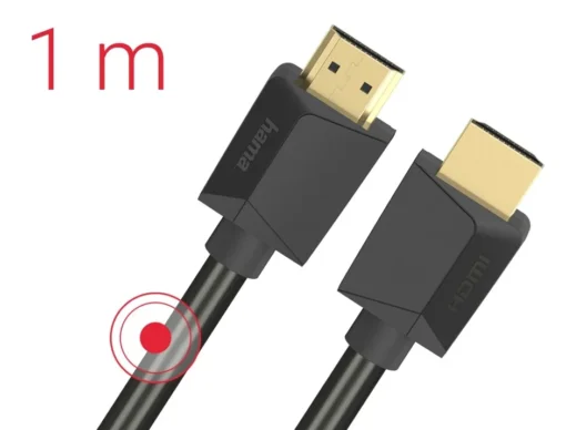 Hama HDMI cable ultra high speed 1m - Image 2