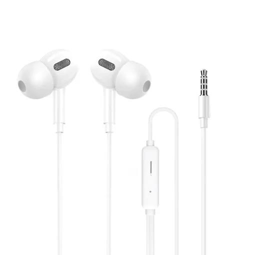 WEKOME Wired headphones HiFi jack 3,5mm white