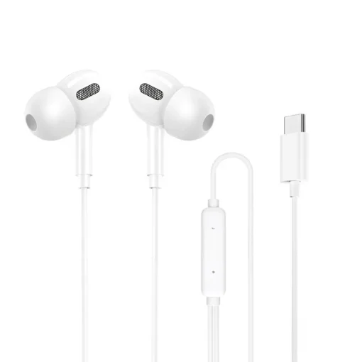 WEKOME Wired headphones HiFi USB-C white