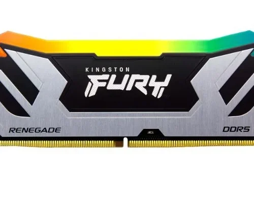 Kingston памет DDR5 Fury Renegade Silver 24GB(1*24GB)/8400 CL40