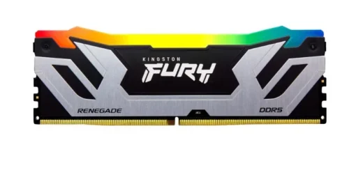 Kingston памет DDR5 Fury Renegade Silver 24GB(1*24GB)/8400 CL40