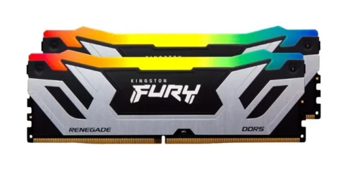 Kingston памет DDR5 Fury Renegade Silver RGB 48GB(2*24GB)/8400 CL40