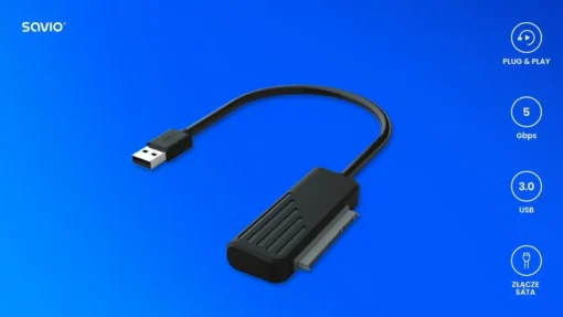 Savio Adapter AK-38 SATA-USB - Image 5