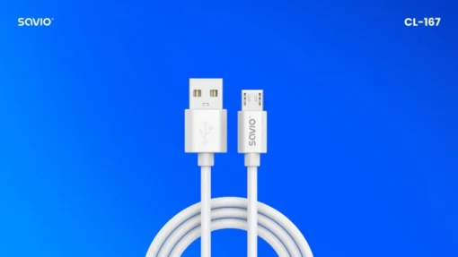 Savio Cable CL-167 USB- A - micro USB, 3m - Image 5