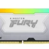 Kingston памет DDR5 Fury Renegade RGB White 24GB(1*24GB)/8400 CL40