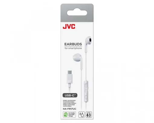 JVC Earphones HA-FR17UC white - Image 2