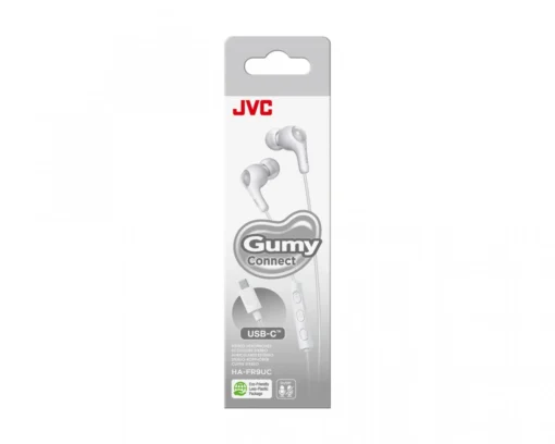 JVC Earphones HA-FR9UC white - Image 2