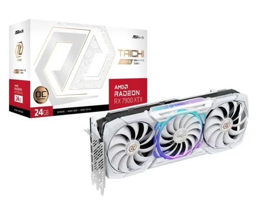 ASRock видео карта Radeon RX 7900 XTX TAICHI 24GB OC GDDR6 384bit white