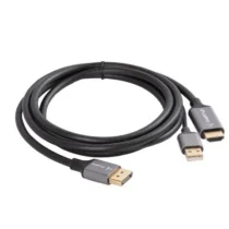 Lanberg HDMI(M)-Displaypor(M) cable 1.8M 4K black