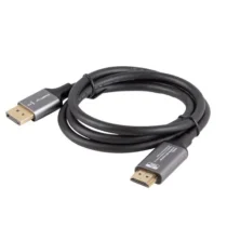 Lanberg Displayport(M)-HDMI(M) cable 1M 4K black and silver