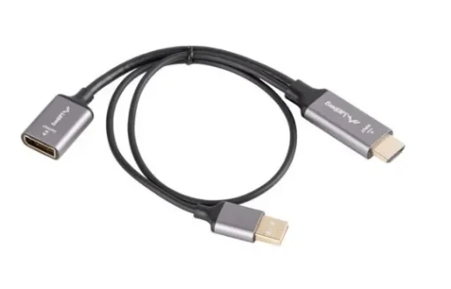 Lanberg Adapter HDMI(M)-Display port(F)4K 20 AD-HD-DP-0 - Image 3