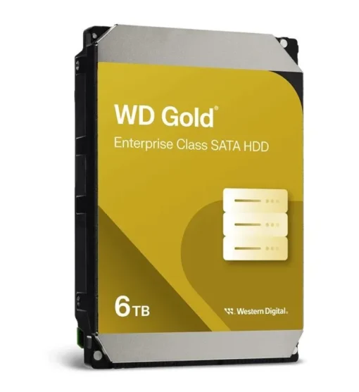 Western Digital Drive HDD WD Gold Enterprise 6TB 3,5 SATA WD6004FRYZ - Image 2