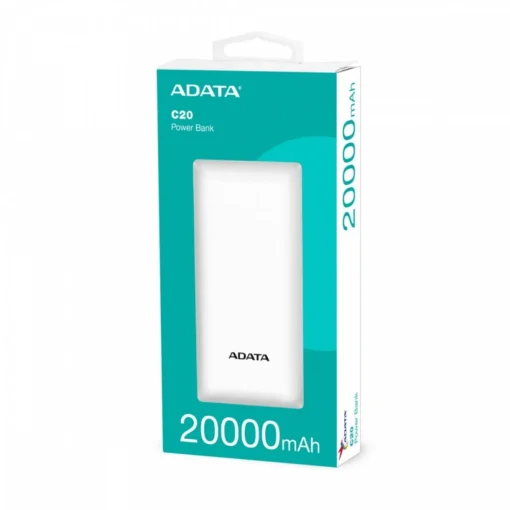 Adata Powerbank C20 20000mAh USB-C white - Image 2