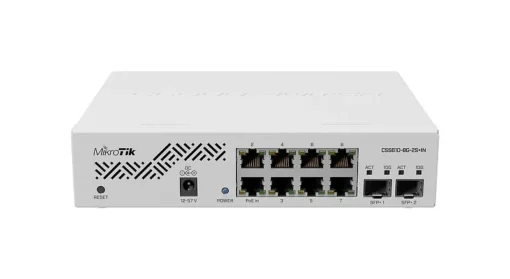 Комутатор Mikrotik Cloud Smart Switch CSS610-8G-2S+IN - Image 2