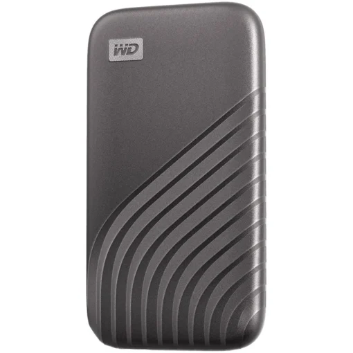 Външен SSD диск WD 1TB My Passport SSD - Portable SSD, up to 1050MB/s Read and 1000MB/s Write Speeds, USB 3.2 Gen 2 - Space Gray - Image 3