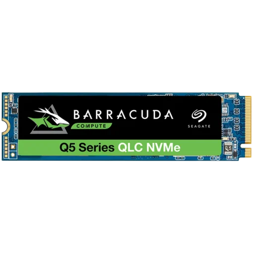 SSD диск Seagate BarraCuda Q5 500GB SSD M.2 2280-S2 PCIe 3.0 NVMe Read/Write: 2300 / 900 MB/s EAN: