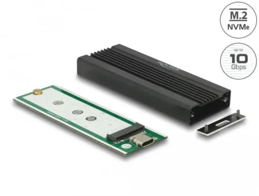 Външно чекмедже Delock, За M.2 NVMe PCIe SSD, USB-C 3.2 Gen 2, 10 Gbps - Image 5