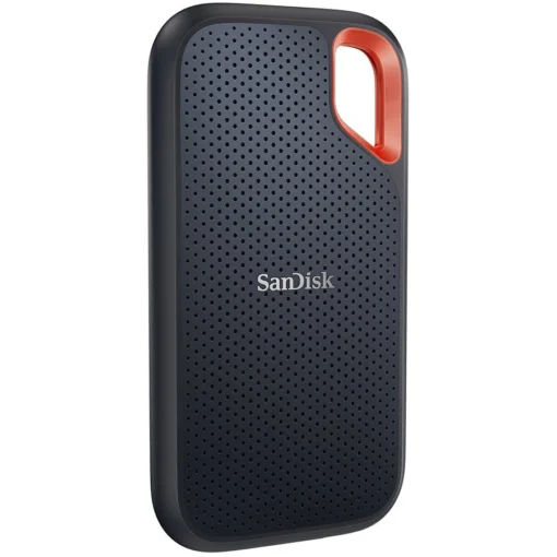 Външен SSD диск SanDisk Extreme 4TB Portable SSD - up to 1050MB/s Read and 1000MB/s Write Speeds, USB 3.2 Gen 2, 2-meter drop protection and IP55 resistance - Image 2