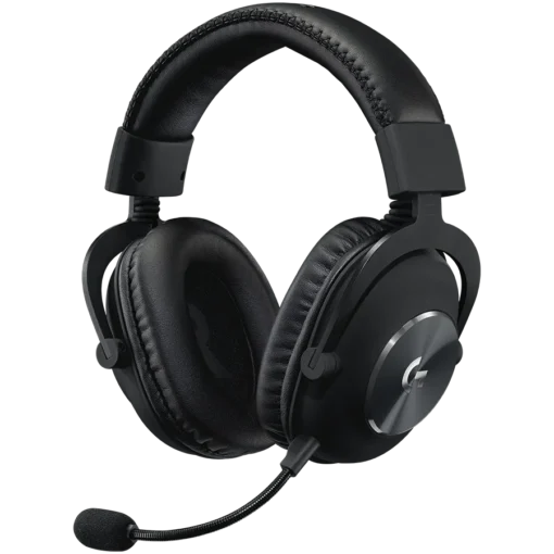 Геймърски слушалки LOGITECH G PRO X Wired Gaming Headset - Blue Mic - BLACK - USB DAC - Image 2