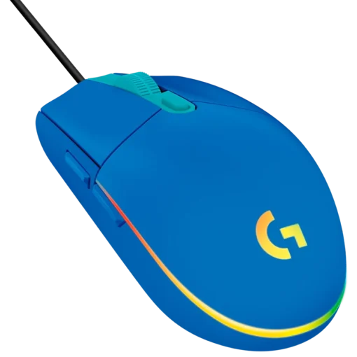 Геймърска мишка LOGITECH G102 LIGHTSYNC Corded Gaming Mouse - BLUE - USB - EER - Image 2