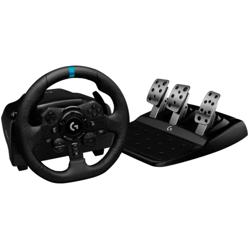 Геймпад LOGITECH G923 Racing Wheel and Pedals - PC/PS - BLACK - USB - Image 2