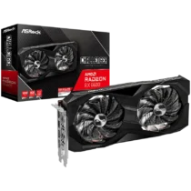 Видео карта ASROCK Video Card AMD Radeon RX6600 Challenger D 8GB GDDR6 128 bit 1xHDMI 3xDP 1.4 power 1x8 pin recommended