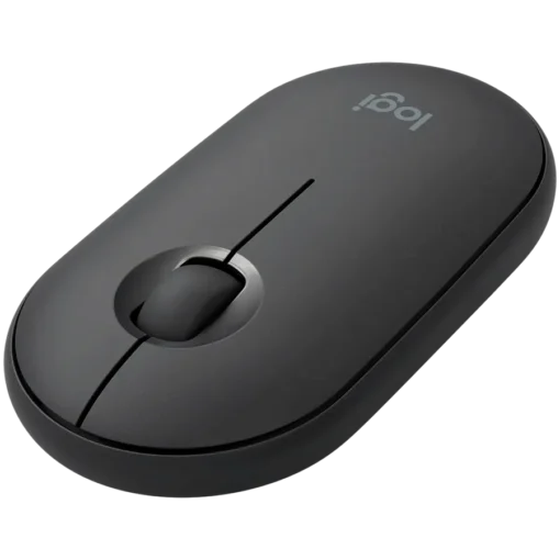 Безжична мишка LOGITECH M350S Pebble 2 Bluetooth Mouse - TONAL GRAPHITE - DONGLELESS - Image 2