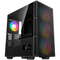 Кутия за компютър DeepCool CH560 Digital Mid Tower Mini-ITX/Micro-ATX/ATX/E-ATX 1xUSB3.0 1xType-C 1xAudio 3x140mm + 1x12