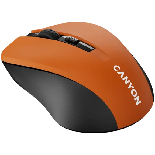 Безжична мишка CANYON mouse MW-1 Wireless Orange - Image 2